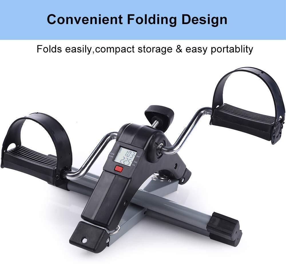 Exercise Cycle for Home with Non-Slip Feet Mini Pedal Exerciser Cycle-image-38