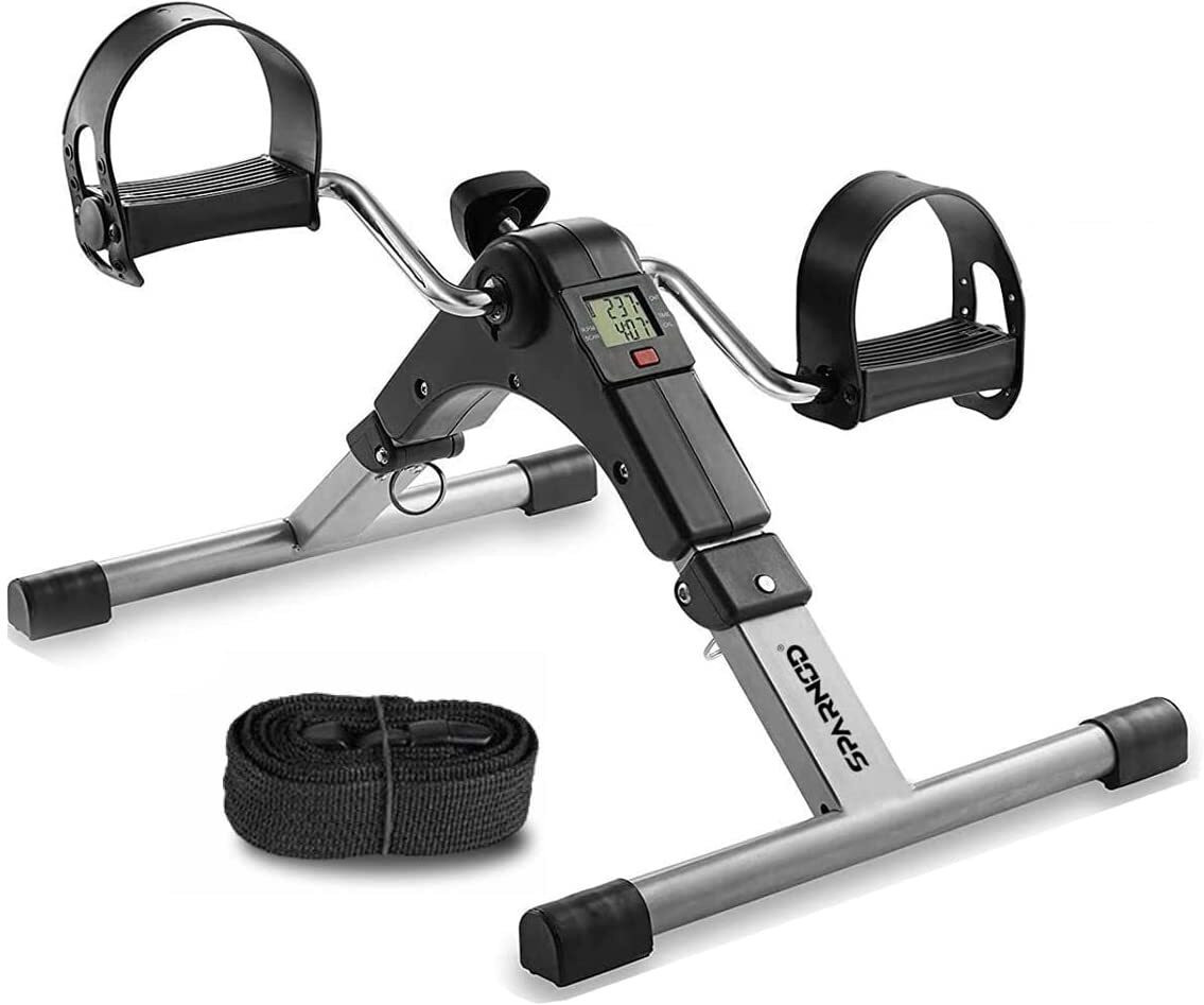 fitnesscare Mini Cycle Pedal Exerciser with Adjustable Resistance,Digital Display Pedo Cycle Mini Pedal Exerciser Cycle image 1
