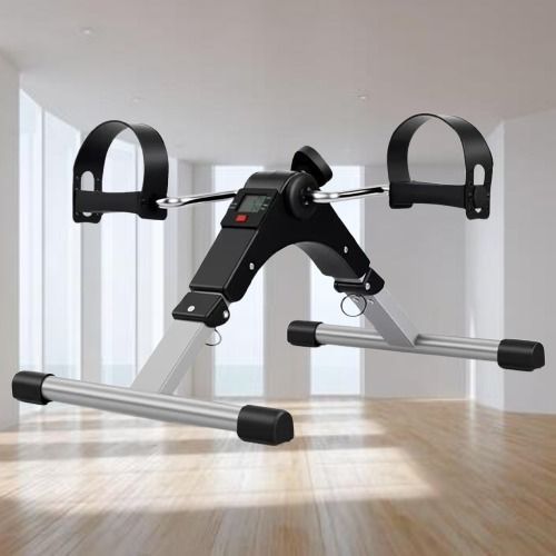 valorace Compact Exercise Cycle Mini Exerciser with Adjustable Resistance for Cardio Mini Pedal Exerciser Cycle-picture-34