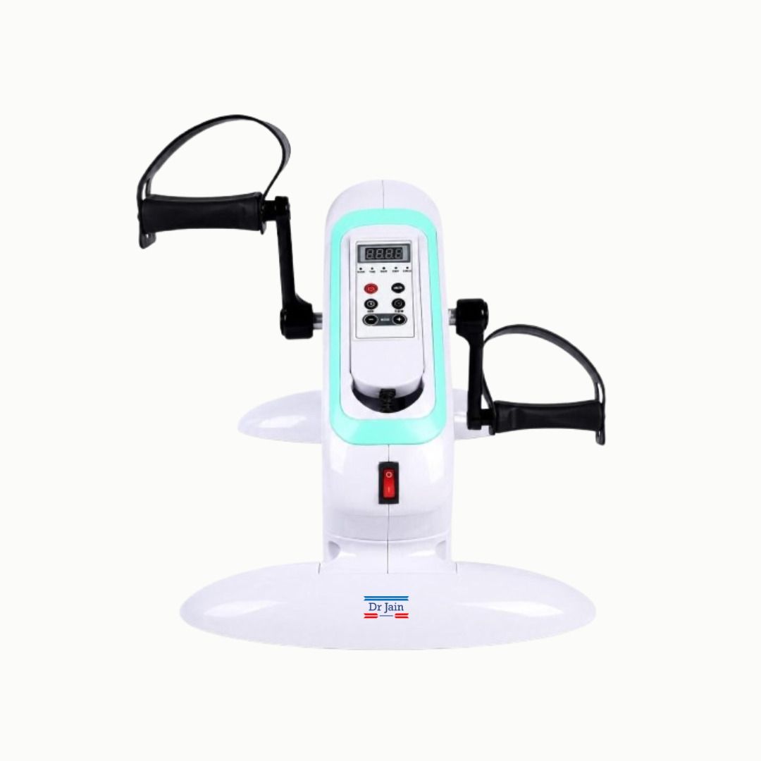 Motorized Mini Pedal Exerciser with Digital Display for Leg & Arm Physiotherapy Mini Pedal Exerciser Cycle-image-13