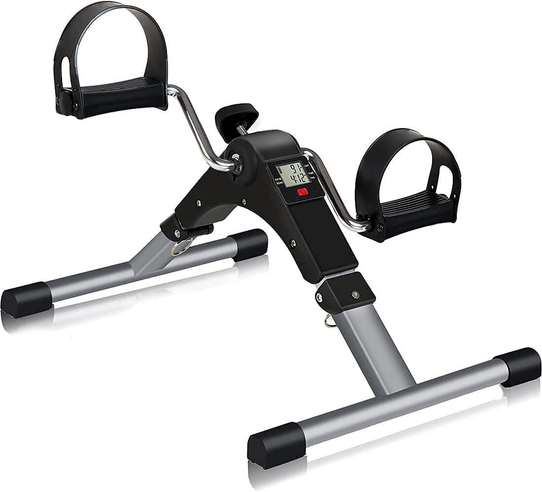 maabhavani2 Folding Pedal Exerciser, Mini Exercise Bike Under Desk Bike Foot Pedal Exerciser Mini Pedal Exerciser Cycle-picture-36