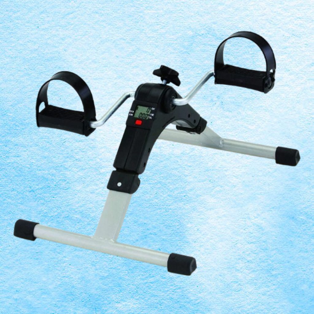 Indoor Mini Bike Trainer for Smooth and Silent Workouts Mini Pedal Exerciser Cycle-image-12
