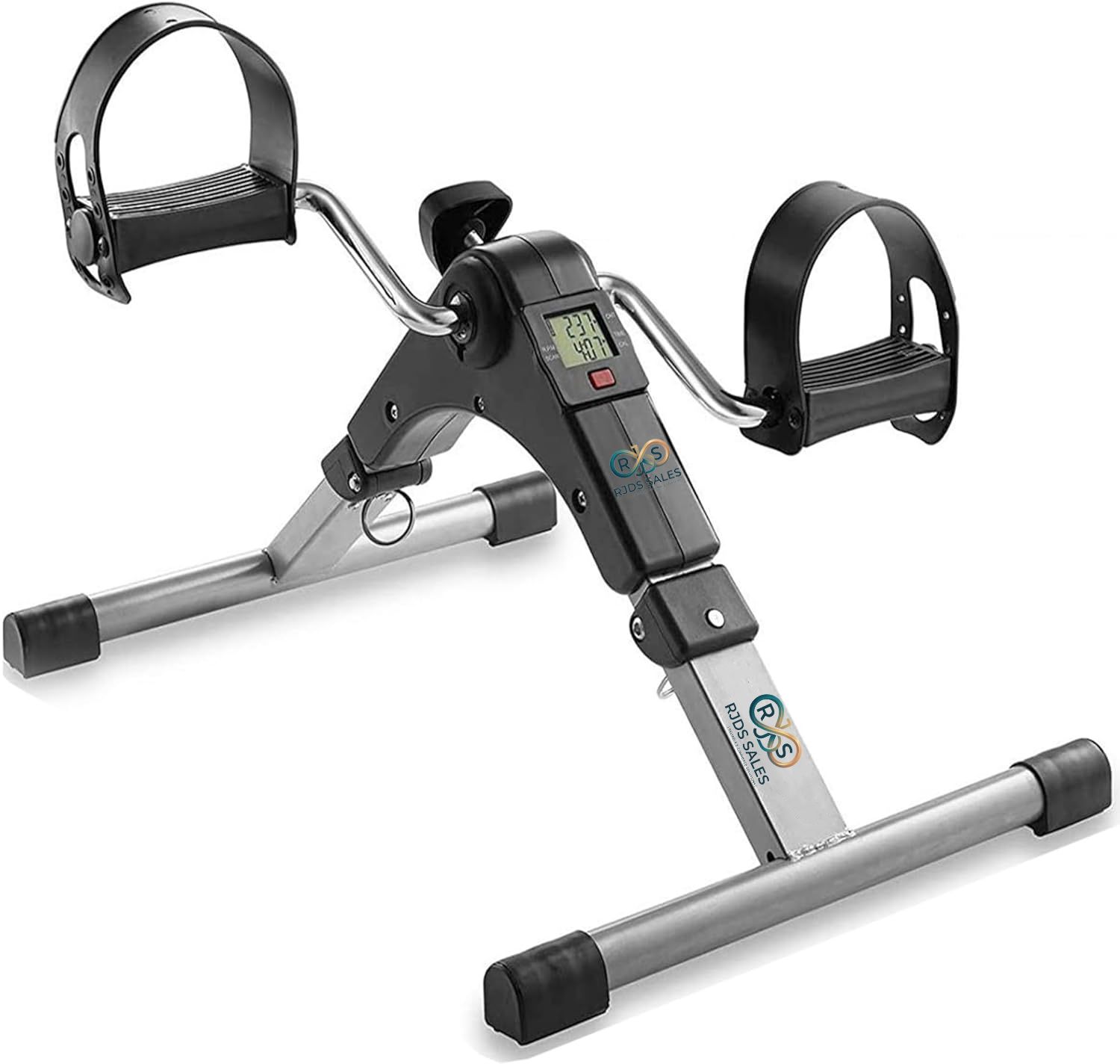 rjdssales Mini Cycle Pedal Exerciser-Fixing Strap, Adjustable Resistance, Digital Display Mini Pedal Exerciser Cycle-picture-18