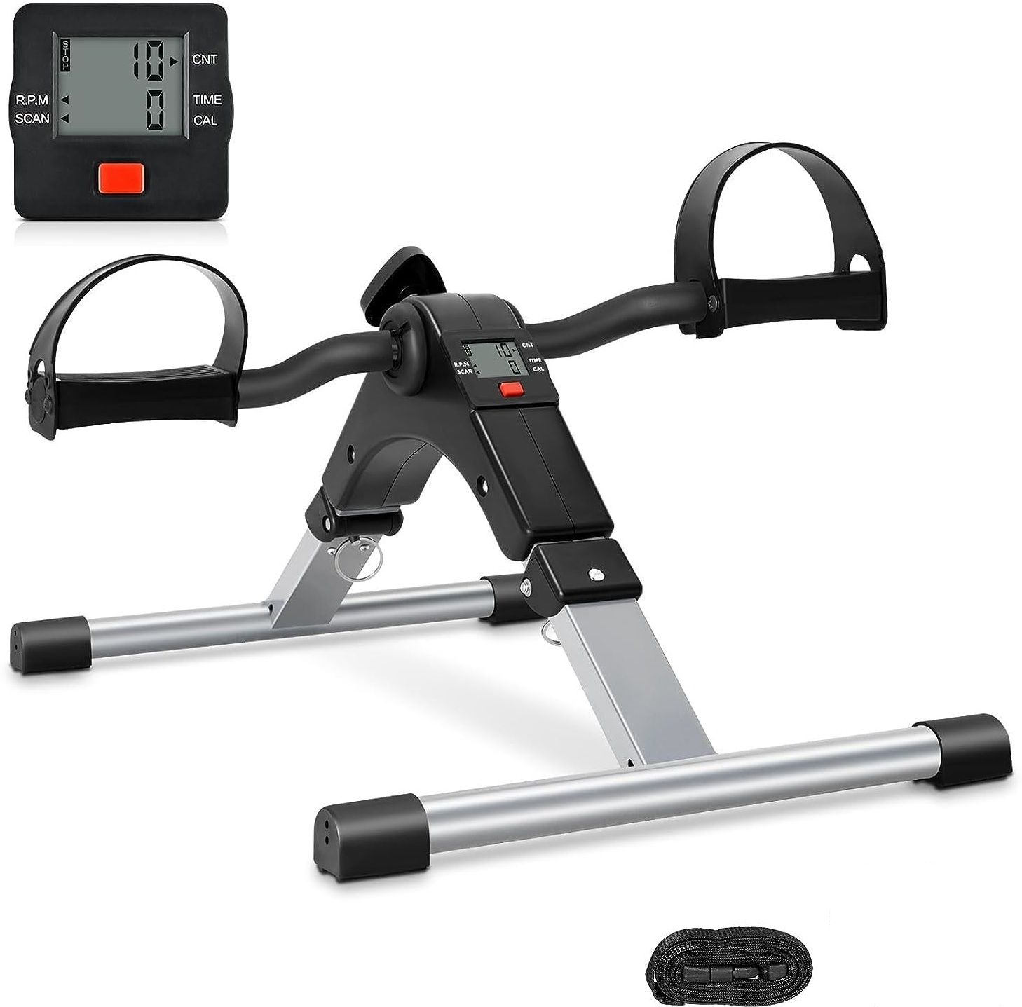 Mini Pedal Exercise Cycle with LCD Display for Home & Physiotherapy Use Mini Pedal Exerciser Cycle