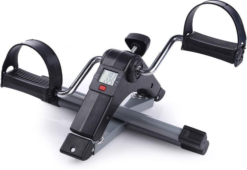 Foldable Portable Foot, Hand, Arm, Leg Exercise Pedaling Machine Mini Pedal Exerciser Cycle