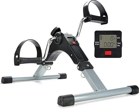 starvokes Havy Duty Foldable Mini Pedal Exerciser Cycle, Display & Resistance Mini Pedal Exerciser Cycle-picture-30