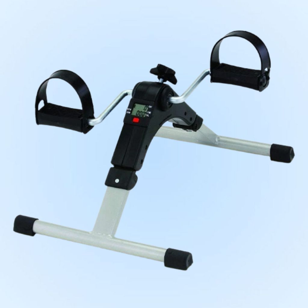 Indoor Mini Exercise Bike for Smooth Cycling Motion Mini Pedal Exerciser Cycle-image-46