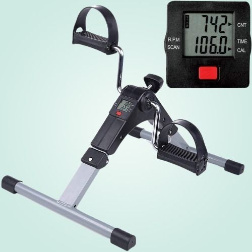 Mini Pedal Exerciser Cycle Bike for Home Gym LCD Counter Foldable Exercise Bike Mini Pedal Exerciser Cycle-image-40