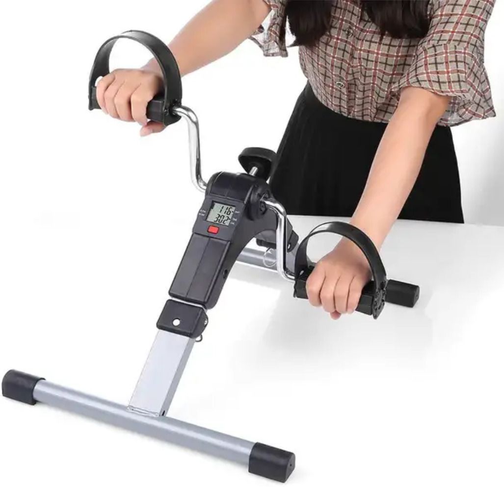 prefacto Pedo Cycle LCD Display Pedal Exercise Cycle For Leg And Arm Mini Pedal Exerciser Cycle-picture-41