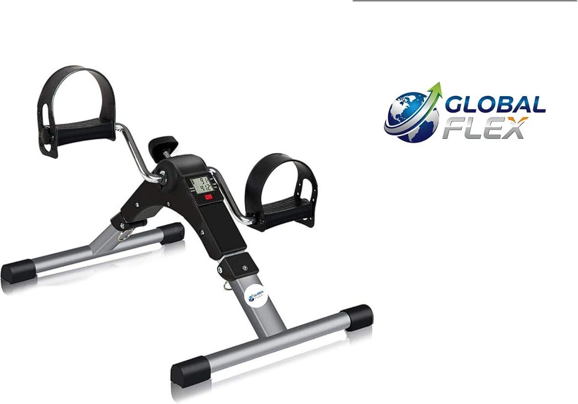 Mini Exercise Cycle Pedal with Adjustable Resistance and Digital Display Mini Pedal Exerciser Cycle