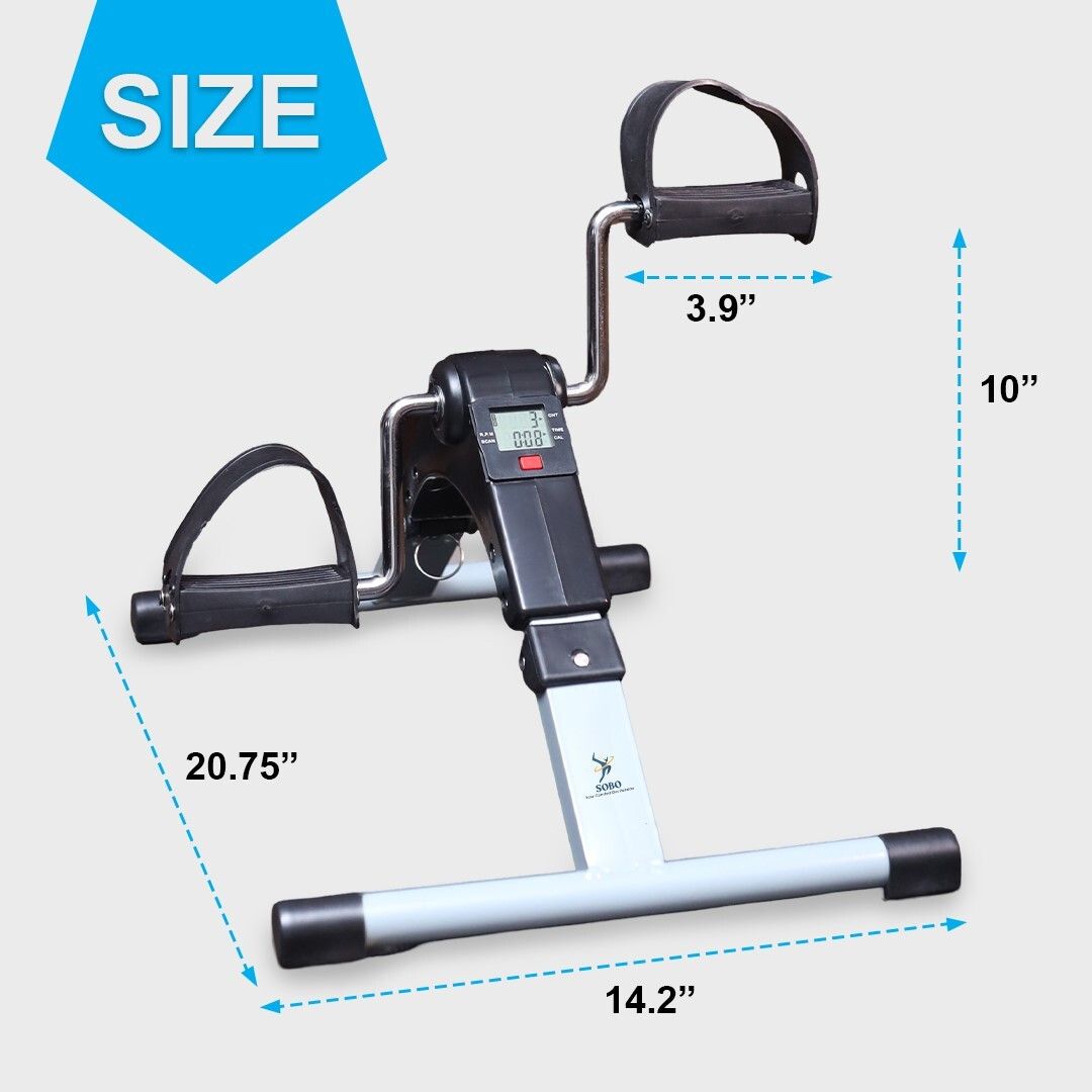 prefacto Mini Pedal Exercise for Home,Jym, Improve Blood Circulation Mini Pedal Exerciser Cycle-picture-25