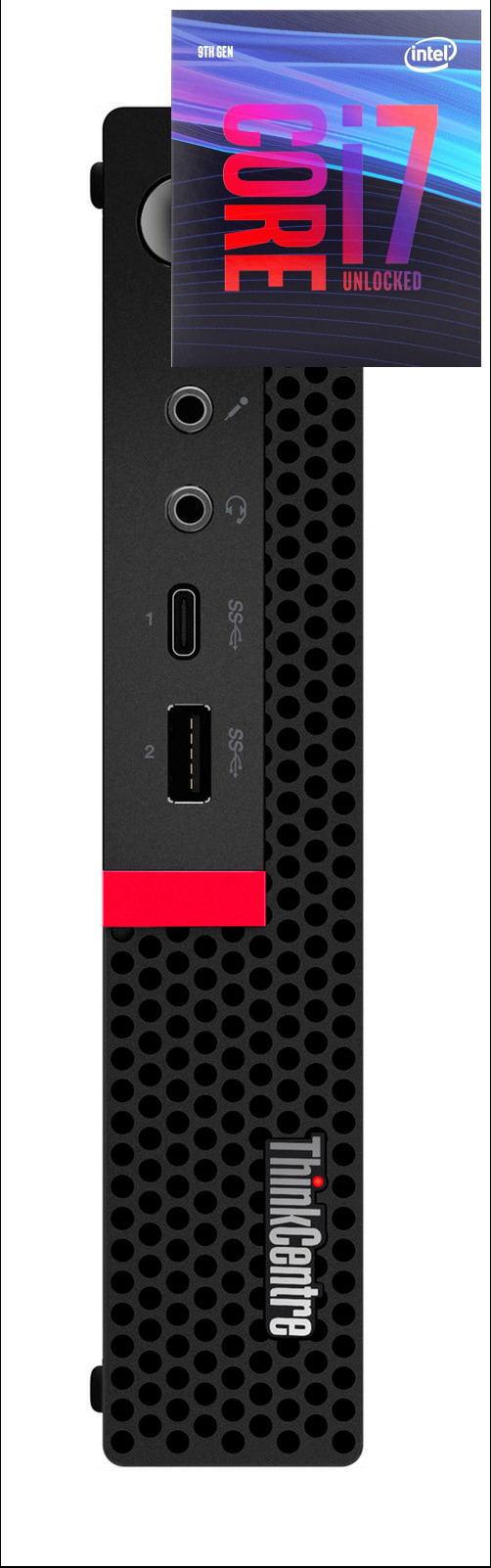 BESTYLISH ThinkCentre Tiny Desktop | Core™ i7 (9th Gen) [12M Cache, Up to 4.70 GHz] [KJX] Intel® Core™ i7 (9th Generation) Processor [8 Cores, 8 Threads] (32 GB RAM/Integrated Intel® Ultra HD 4K 630 Graphics/1 TB SSD Capacity/Windows 11 Pro) Gaming Tower with MS Office image 1