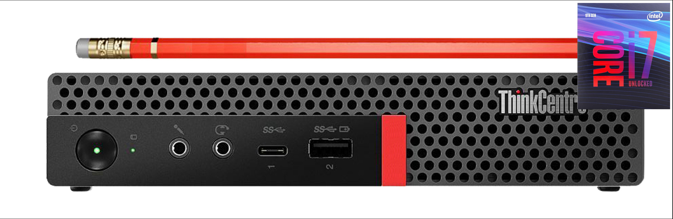BESTYLISH Core i7 (9th Gen) Processor | ThinkCentre Mini PC [VUT] Intel® Core™ i7 (9th Gen) Octa-Core Processor (32 GB RAM/Integrated Intel® Ultra HD 630 Graphics/1 TB SSD Capacity/Windows 11 Pro) Gaming Tower with MS Office image 1