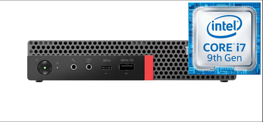 Hayyo Core™ i7 - 9700 [12M Cache, Up to 4.70 GHz] | ThinkCentre Tiny PC [CBW] Intel Core i7-9700 Processor [12MB Cache, Up to 4.70 GHz] (32 GB RAM/Intel® Ultra HD 630 Graphics/1 TB SSD Capacity/Windows 11 Pro) Gaming Tower with MS Office image 1