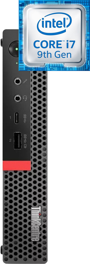 BESTYLISH ThinkCentre Tiny PC | Core™ i7 (9th Generation) [8 Cores, 8 Threads] [AZC] Core™ i7 (9th Generation) [12MB Cache, Up to 4.70 GHz] (32 GB RAM/Integrated Intel® Ultra HD 4K 630 Graphics/1 TB SSD Capacity/Windows 11 Pro) Microtower with MS Office image 1