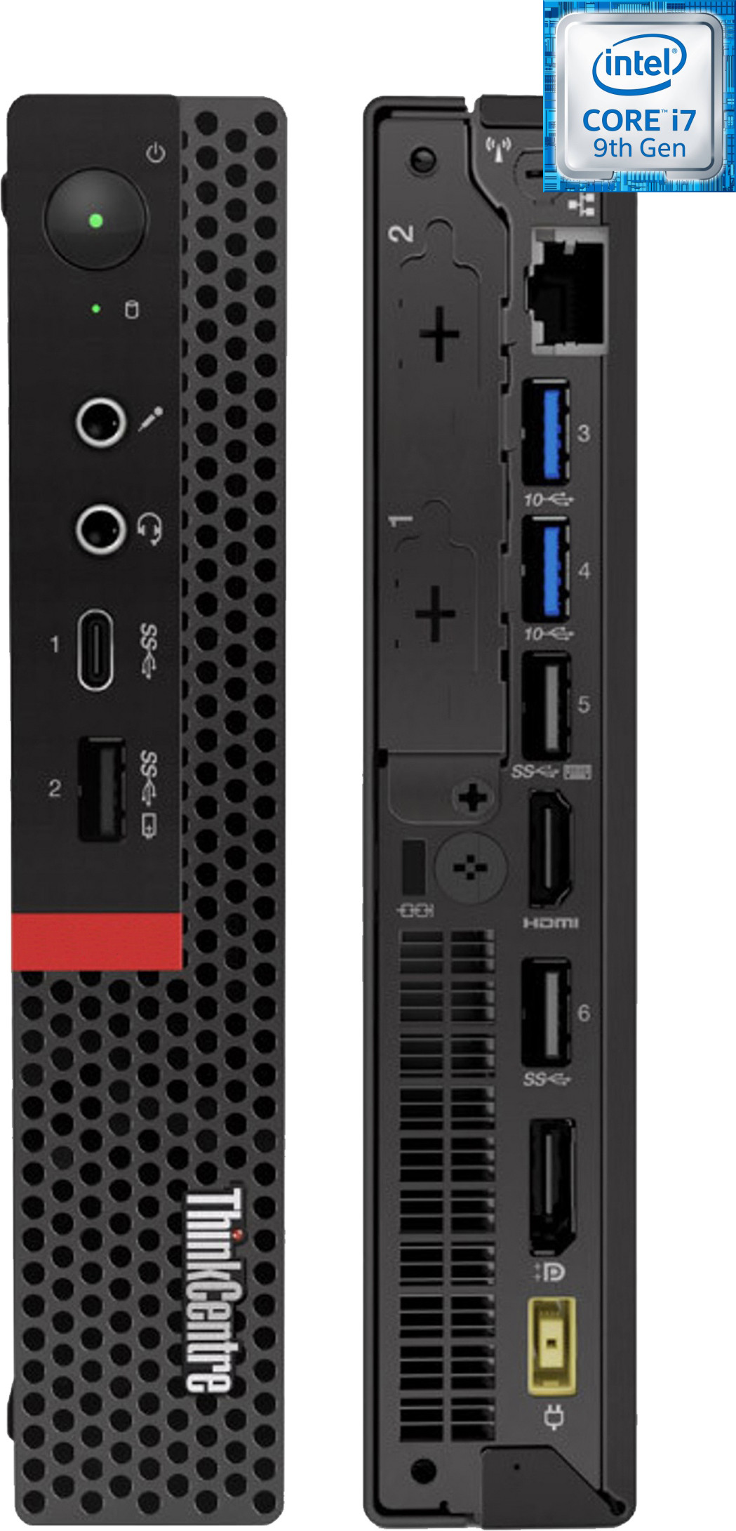 BESTYLISH Core™ i7-9700 Octa-Core | ThinkCentre Mini PC [AYQ] Core™ i7 (9th Gen) Octa-Core Processor (32 GB RAM/Intel® UHD 630 Graphics/1 TB SSD Capacity/Windows 11 Pro) Microtower with MS Office image 1