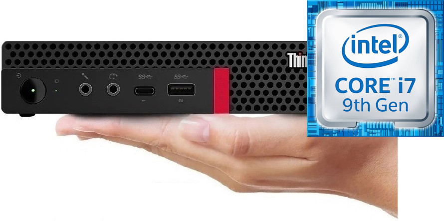 Longan ThinkCentre Mini PC | Core i7 (9th Gen) [8 Cores, 8 Threads] [HGW] Core™ i7 - 9700 Processor [8 Cores, 8 Threads] (32 GB RAM/Integrated Intel® UHD 630 Graphics/1 TB SSD Capacity/Windows 11 Pro) Mini Tower with MS Office image 1