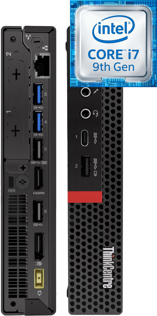 Longan Core i7-9700 [8 Cores, 8 Threads] | ThinkCentre Mini PC [TSQ] Intel Core i7 - 9700 [12MB Cache, Up to 4.70 GHz] (32 GB RAM/Integrated Intel® UHD 4K 630 Graphics/1 TB SSD Capacity/Windows 11 Pro) Mini Tower with MS Office image 1