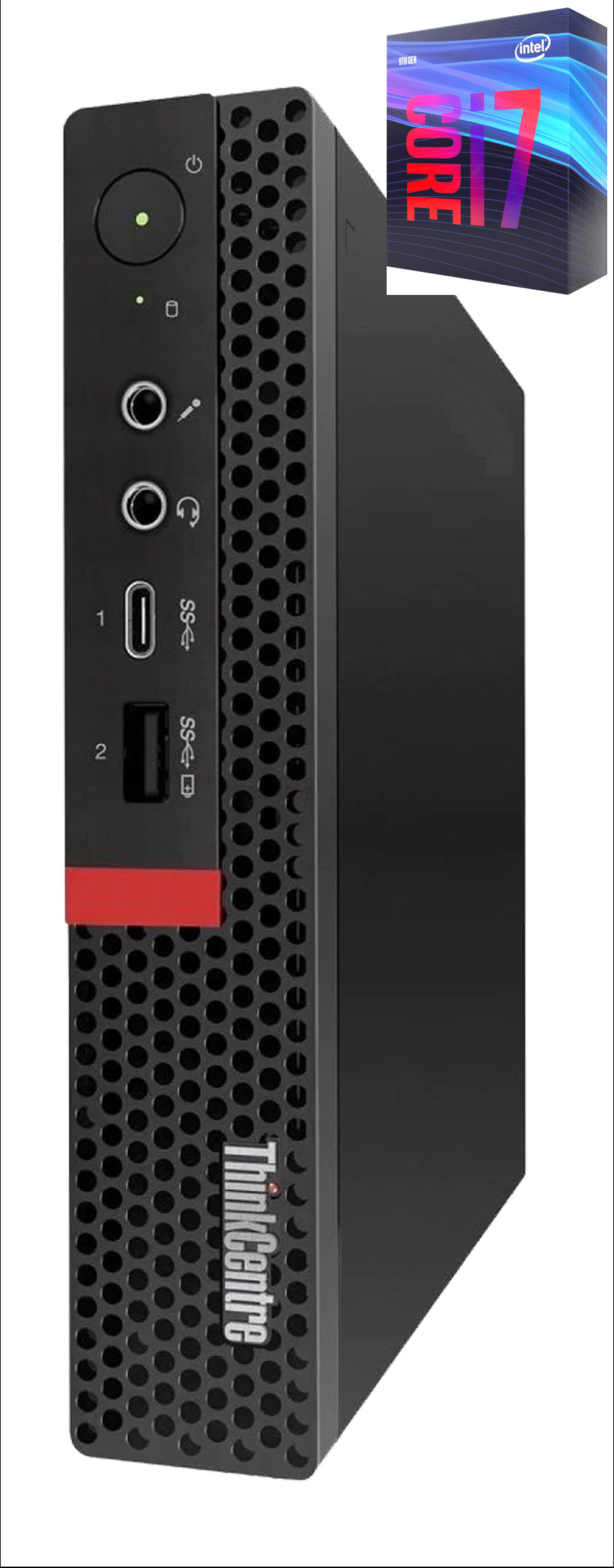 Longan Core™ i7 - 9700 | ThinkCentre Tiny Desktop [URX] Core i7 - 9700 Octa-Core Processor (32 GB RAM/Integrated Intel® Ultra HD 630 Graphics/1 TB SSD Capacity/Windows 11 Pro) Mini Gaming Tower with MS Office image 1