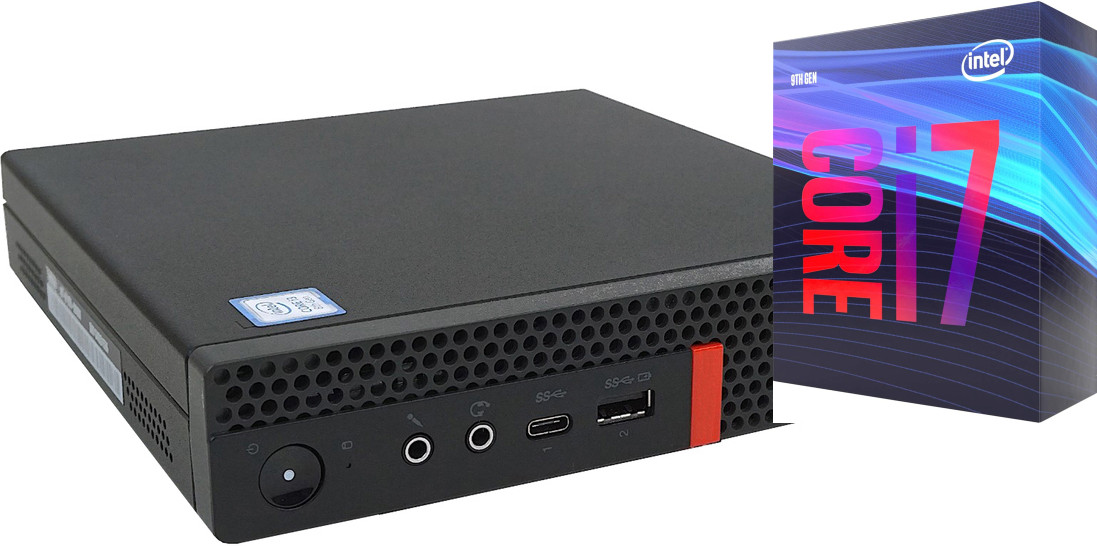 RATNARAJ COMPUTER SYSTEMS ThinkCentre Mini Desktop | Core i7-9700 Processor [BAE] - Windows 11 Pro, Intel H310M, Core i7 - 9700 [8 Cores, 8 Threads], 32 GB DDR4, 1024 GB SSD Mini PC image 1