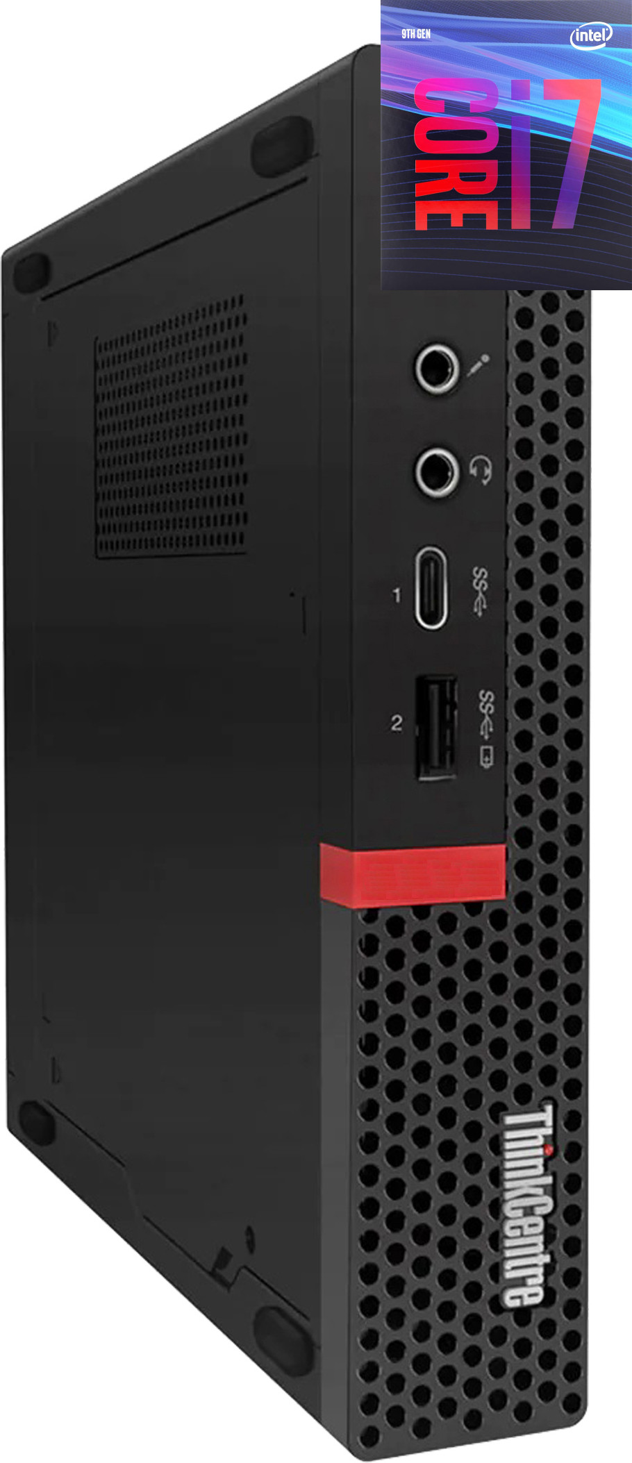 NCS (NIDHI COMPUTER SOLUTIONS) Core i7 (9th Gen) [12MB Cache, Up to 4.70 GHz] | ThinkCentre Tiny Desktop [GDE] Intel® Core™ i7 (9th Gen) [12MB Cache, Up to 4.70 GHz] (32 GB RAM/Intel® UHD 4K 630 Graphics/1 TB SSD Capacity/Windows 11 Pro) Mini Tower with MS Office image 1