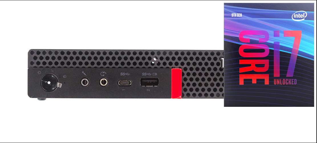 Longan ThinkCentre Mini PC- Core i7 (9th Gen) [8 Cores, 8 Threads, Upto 4.70 GHz] [HEK] Intel Core i7 - 9700 Processor [12MB Cache, Up to 4.70 GHz] (32 GB RAM/Integrated Intel® UHD 630 Graphics/1 TB SSD Capacity/Windows 11 Pro) Mid Tower with MS Office image 1