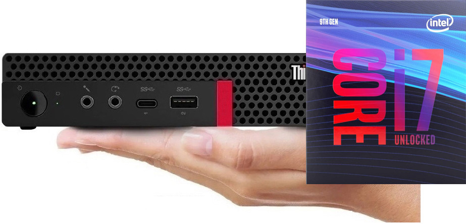 BESTYLISH ThinkCentre Tiny PC | Core i7 - 9700 Octa-Core [AXT] Core™ i7 (9th Generation) [8 Cores, 8 Threads, 3.00 GHz] (32 GB RAM/Intel® Ultra HD 630 Graphics/1 TB SSD Capacity/Windows 11 Pro) Microtower with MS Office image 1