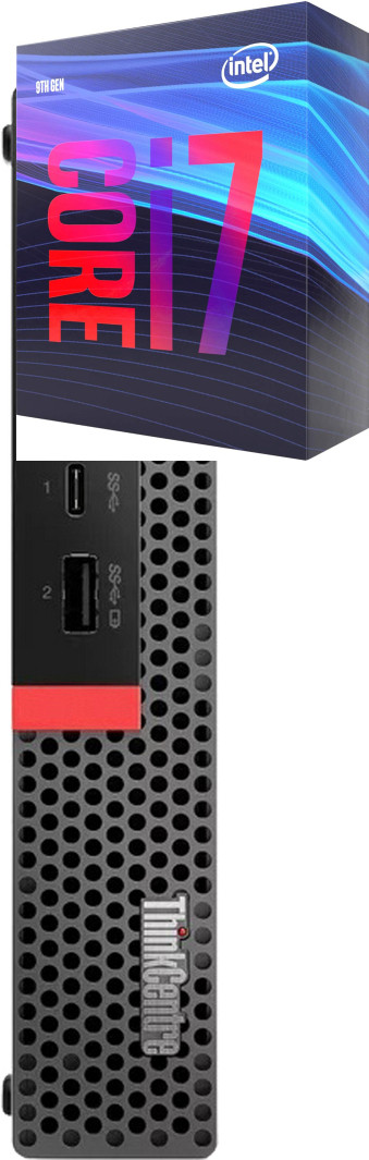 Longan ThinkCentre Mini Desktop | Core i7 (9th Gen) [8 Cores, 8 Threads] [FEG] Intel Core i7-9700 [8 Cores, 8 Threads] (32 GB RAM/Intel® UHD 4K 630 Graphics/1 TB SSD Capacity/Windows 11 Pro) Mid Tower with MS Office image 1