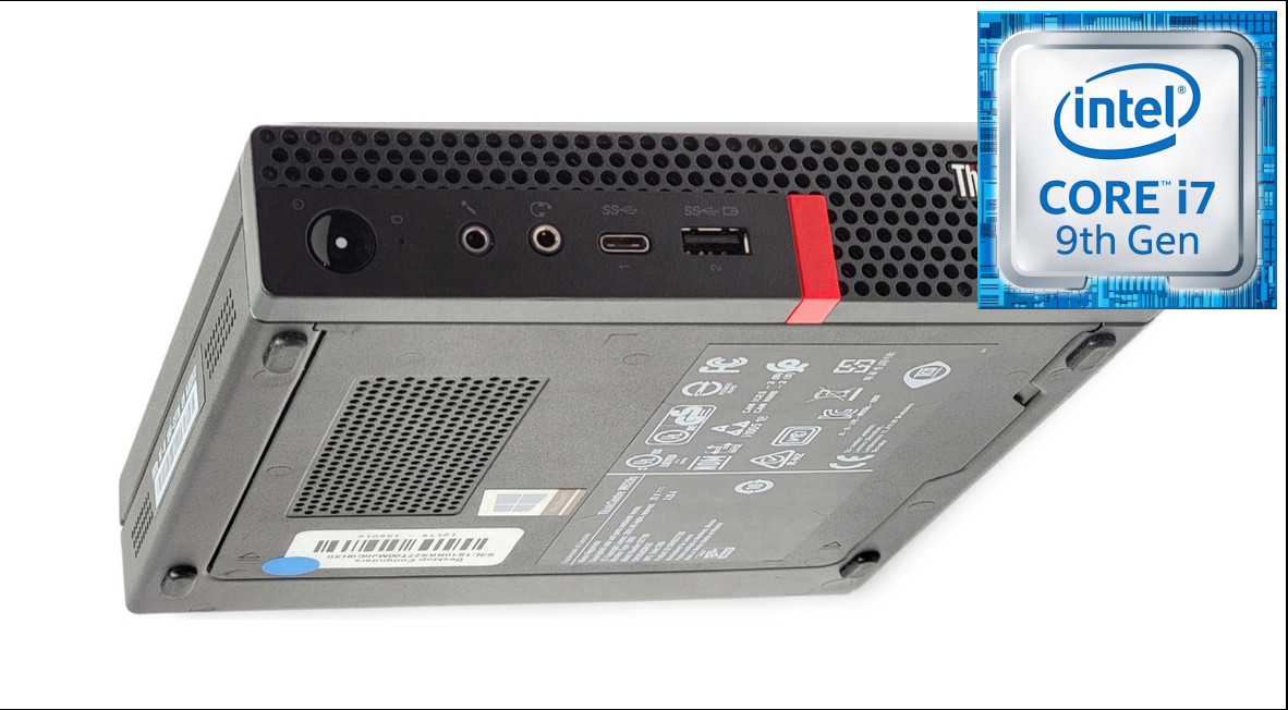 Hayyo Core™ i7 (9th Gen) [8 Cores, 8 Threads, 3.00 GHz] | ThinkCentre Mini PC [AYE] Intel Core i7-9700 (32 GB RAM/Intel® UHD 630 Graphics/1 TB SSD Capacity/Windows 11 Pro) Mini Gaming Tower with MS Office image 1