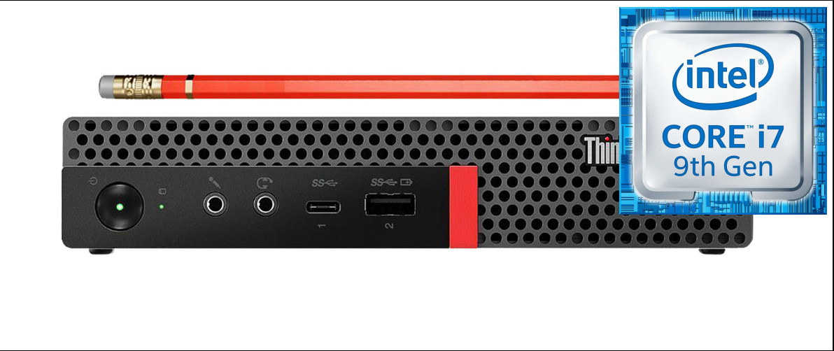 Longan Core i7 (9th Gen) [8 Cores, 8 Threads, Upto 4.70 GHz]- ThinkCentre Tiny PC [DZK] Intel® Core™ i7-9700 Processor [8 Cores, 8 Threads] (32 GB RAM/Intel® Ultra HD 630 Graphics/1 TB SSD Capacity/Windows 11 Pro) Microtower with MS Office image 1
