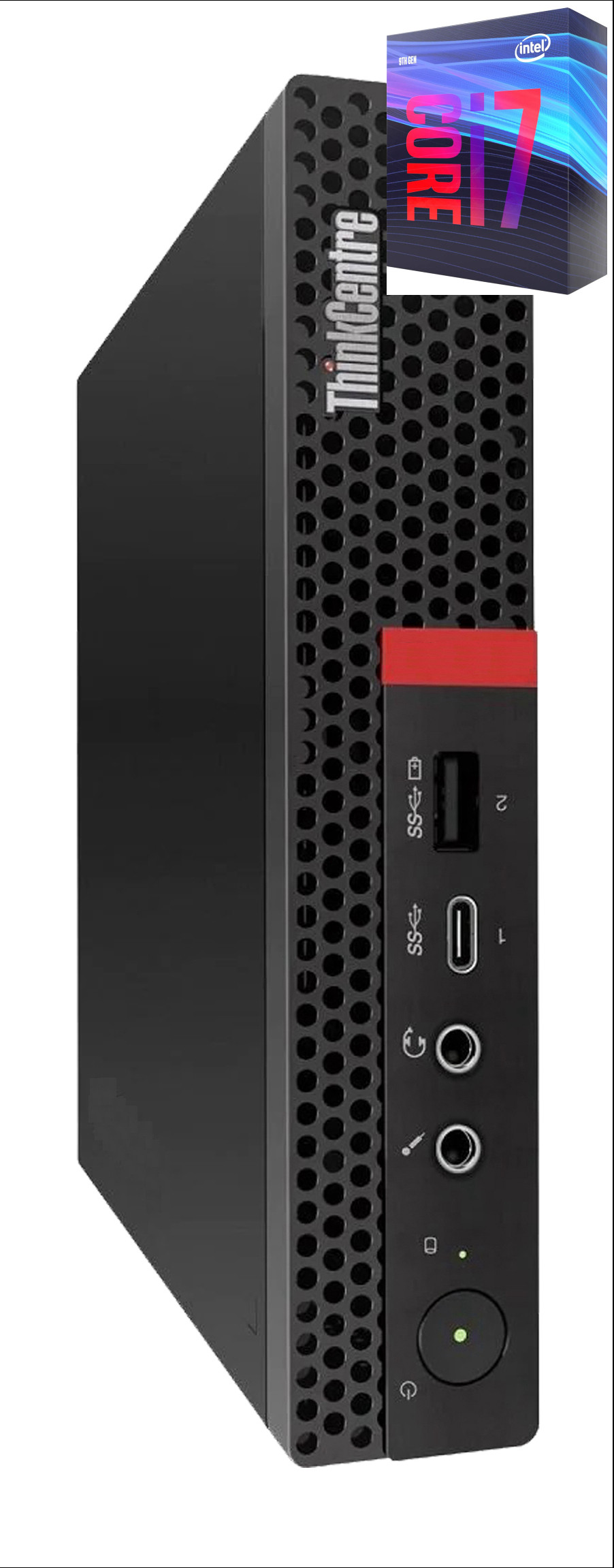 NCS (NIDHI COMPUTER SOLUTIONS) ThinkCentre Tiny PC- Core™ i7-9700 [8 Cores, 8 Threads, Upto 4.70 GHz] [WTA] Intel® Core™ i7 (9th Gen) Octa-Core Processor (32 GB RAM/Integrated Intel® UHD 4K 630 Graphics/1 TB SSD Capacity/Windows 11 Pro) Mini Tower with MS Office image 1
