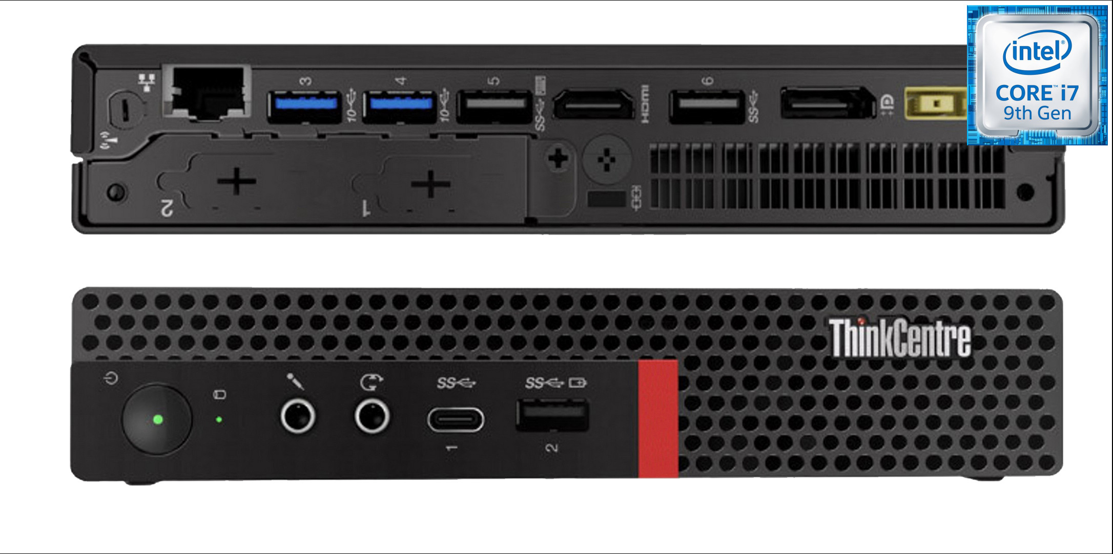 Longan ThinkCentre Mini PC- Core i7 (9th Gen) [8 Cores, 8 Threads, Upto 4.70 GHz] [TOD] Intel Core i7 (9th Generation) Processor [8 Cores, 8 Threads, 3.00 GHz] (32 GB RAM/Intel® UHD 4K 630 Graphics/1 TB SSD Capacity/Windows 11 Pro) Mid Tower with MS Office image 1