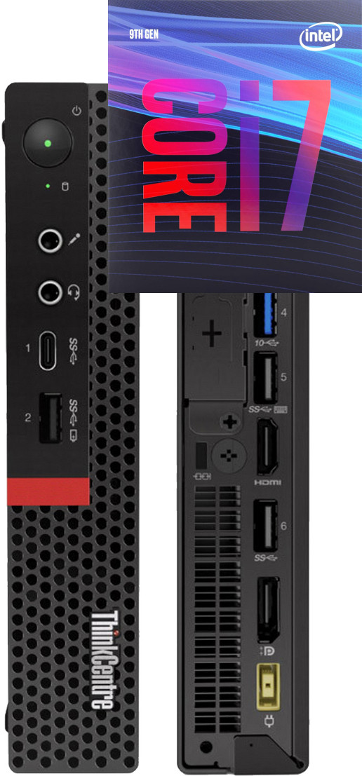 Longan Core™ i7-9th Gen [8 Cores, 8 Threads, 3.00 GHz] | ThinkCentre Mini Desktop [HCB] Core i7-9700 Processor [8 Cores, 8 Threads, 3.00 GHz] (32 GB RAM/Integrated Intel® Ultra HD 630 Graphics/1 TB SSD Capacity/Windows 11 Pro) Mid Tower with MS Office image 1