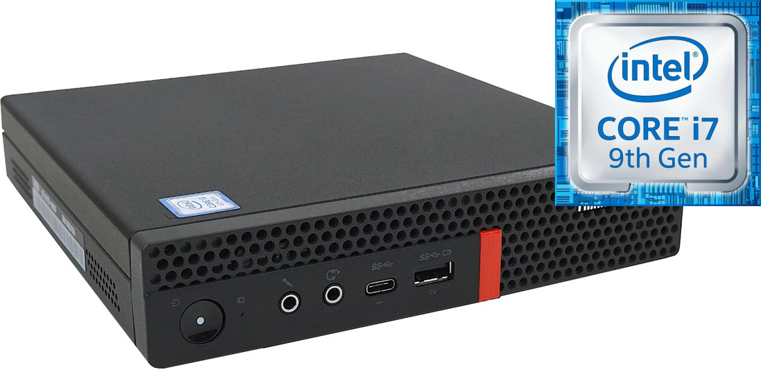 COMPUTER WORLD ThinkCentre Tiny PC- Core i7 (9th Gen) [8 Cores, 8 Threads, Upto 4.70 GHz] [LJS] - Windows 11 Pro, Intel H310M, Intel® Core™ i7 (9th Gen) [8 Cores, 8 Threads, Upto 4.70 GHz], 32 GB DDR4, 1024 GB SSD Mini PC image 1