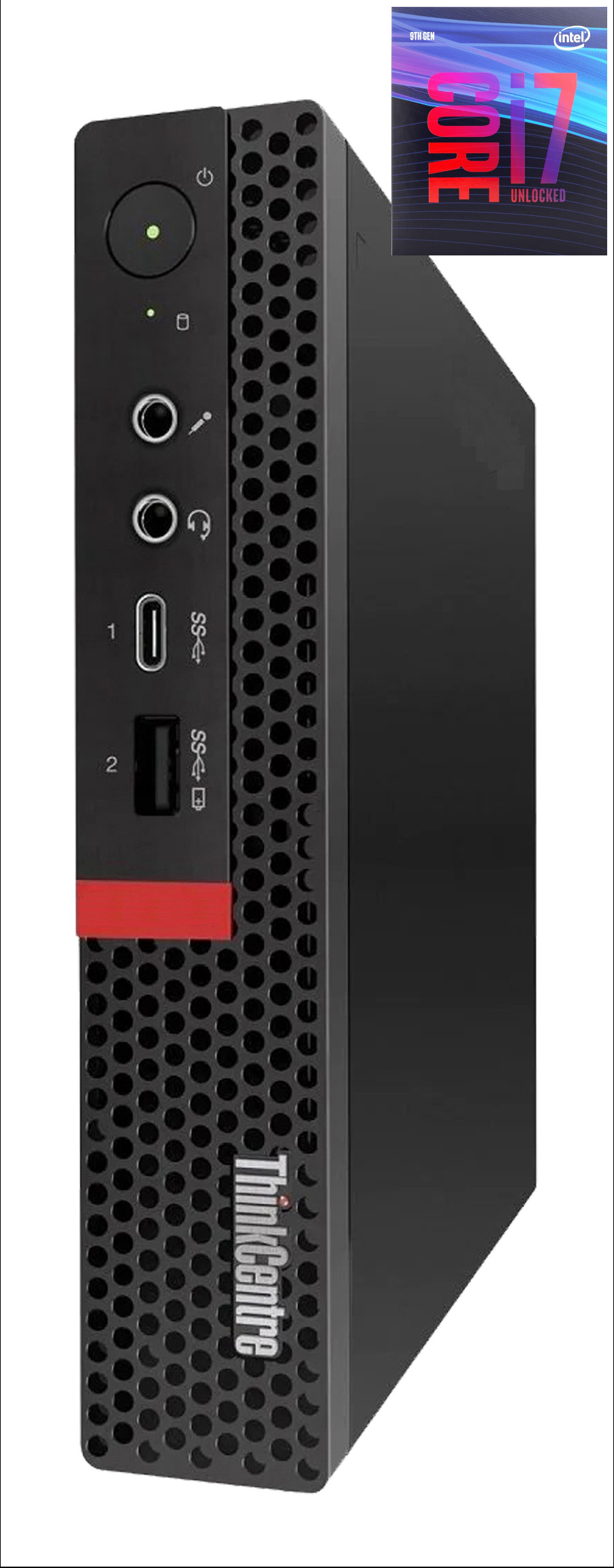 Hayyo ThinkCentre Mini PC | Core i7 (9th Gen) [8 Cores, 8 Threads] [XUT] Intel Core i7 (9th Gen) [8 Cores, 8 Threads, Upto 4.70 GHz] (32 GB RAM/Intel® UHD 630 Graphics/1 TB SSD Capacity/Windows 11 Pro) Mid Tower with MS Office image 1
