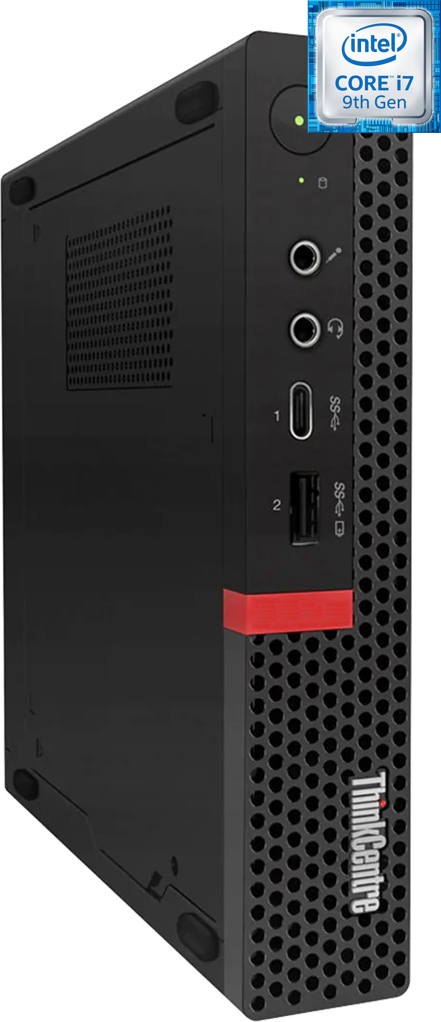 Longan ThinkCentre Mini PC | Core™ i7 (9th Gen) [8 Cores, 8 Threads, 3.00 GHz] [FEF] Core i7 (9th Generation) (32 GB RAM/Integrated Intel® Ultra HD 4K 630 Graphics/1 TB SSD Capacity/Windows 11 Pro) Microtower with MS Office image 1