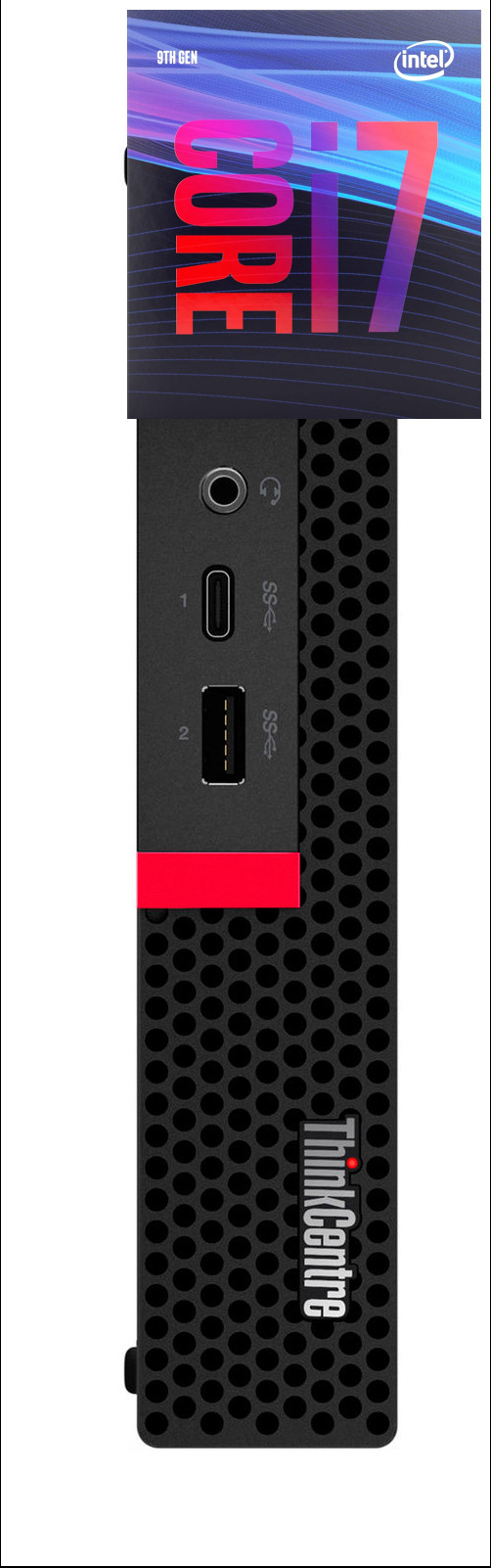 Longan Core i7 (9th Generation) [8 Cores, 8 Threads] | ThinkCentre Tiny Desktop [MJN] Core i7-9700 [8 Cores, 8 Threads, 3.00 GHz] (32 GB RAM/Integrated Intel® Ultra HD 4K 630 Graphics/1 TB SSD Capacity/Windows 11 Pro) Mini Gaming Tower with MS Office image 1