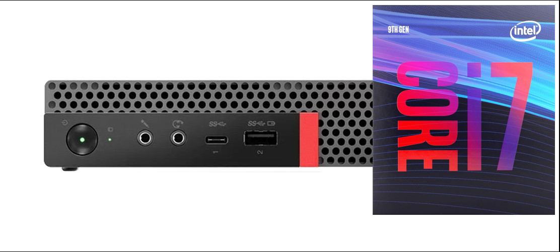 BESTYLISH Core i7 - 9700 [8 Cores, 8 Threads, Upto 4.70 GHz]-ThinkCentre Mini PC [TQE] Core i7-9700 Octa-Core Processor (32 GB RAM/Intel® UHD 4K 630 Graphics/1 TB SSD Capacity/Windows 11 Pro) Mid Tower with MS Office image 1
