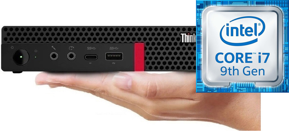 BESTYLISH Core™ i7 - 9700 Octa-Core Processor | ThinkCentre Tiny Desktop [YXE] Intel Core i7-9700 Processor [12MB Cache, Up to 4.70 GHz] (32 GB RAM/Intel® Ultra HD 4K 630 Graphics/1 TB SSD Capacity/Windows 11 Pro) Microtower with MS Office image 1