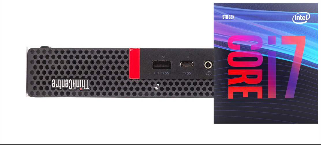 Longan ThinkCentre Tiny PC | Core™ i7 - 9700 [8 Cores, 8 Threads, 3.00 GHz] [QPR] Core i7 - 9700 (32 GB RAM/Intel® UHD 630 Graphics/1 TB SSD Capacity/Windows 11 Pro) Microtower with MS Office image 1