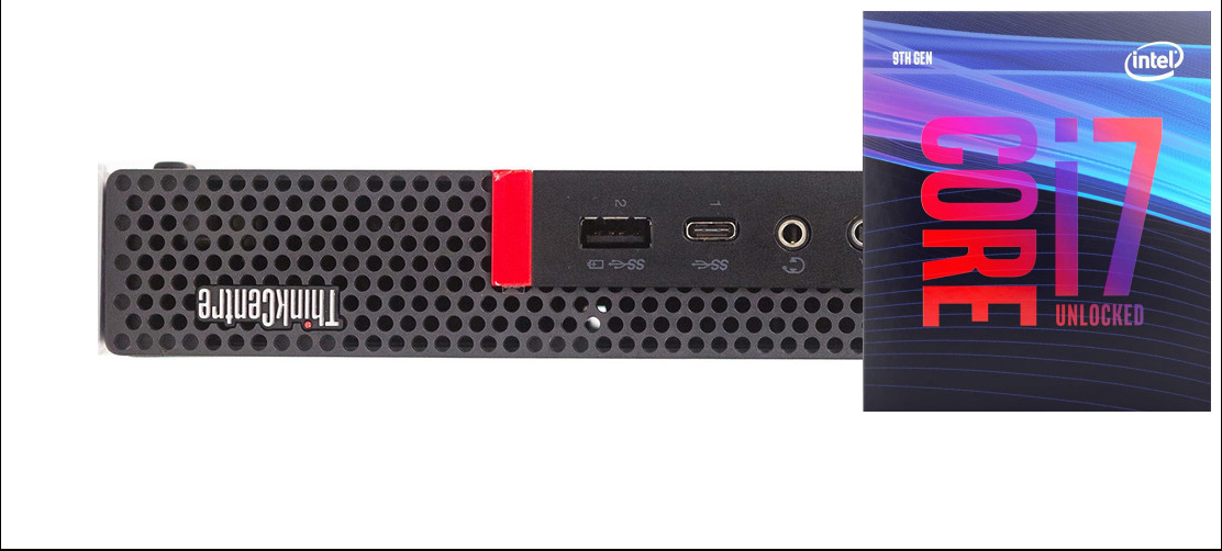 NCS (NIDHI COMPUTER SOLUTIONS) ThinkCentre Tiny PC- Core i7 (9th Gen) [8 Cores, 8 Threads, Upto 4.70 GHz] [FDM] - Windows 11 Pro, Intel H310M, Core i7 (9th Gen) Octa-Core, 32 GB DDR4, 1024 GB SSD Mini PC image 1