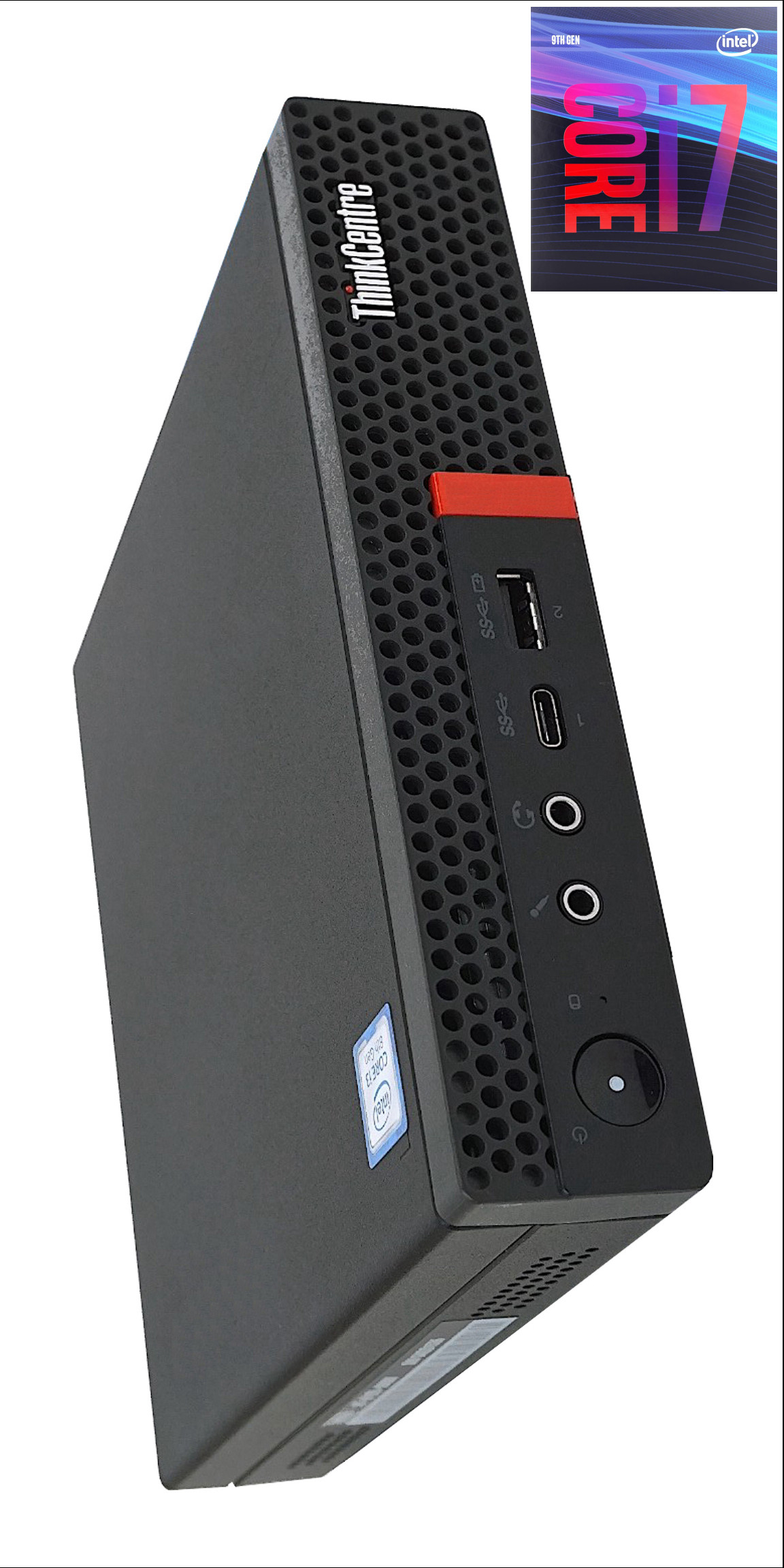 Longan ThinkCentre Mini PC | Core™ i7 (9th Gen) [8 Cores, 8 Threads, 3.00 GHz] [NKU] Intel® Core™ i7 (9th Generation) Processor (32 GB RAM/Intel® Ultra HD 4K 630 Graphics/1 TB SSD Capacity/Windows 11 Pro) Mini Tower with MS Office image 1