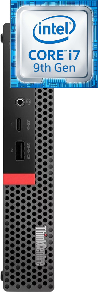 Hayyo Core i7-9700 [8 Cores, 8 Threads, 3.00 GHz] | ThinkCentre Mini Desktop [IGM] Intel Core i7 (9th Gen) [8 Cores, 8 Threads, Upto 4.70 GHz] (32 GB RAM/Integrated Intel® UHD 4K 630 Graphics/1 TB SSD Capacity/Windows 11 Pro) Gaming Tower with MS Office image 1