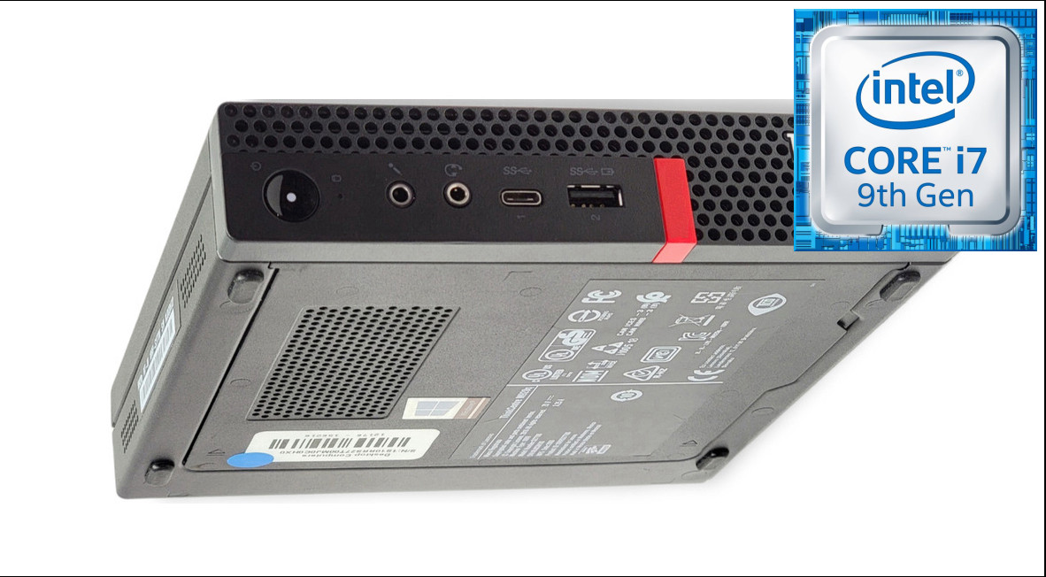 NICE COMPUTERS ThinkCentre Tiny PC | Core™ i7 - 9700 Octa-Core [DBZ] Intel® Core™ i7 (9th Generation) Processor [12MB Cache, Up to 4.70 GHz] (32 GB RAM/Intel® Ultra HD 630 Graphics/1 TB SSD Capacity/Windows 11 Pro) Gaming Tower with MS Office image 1