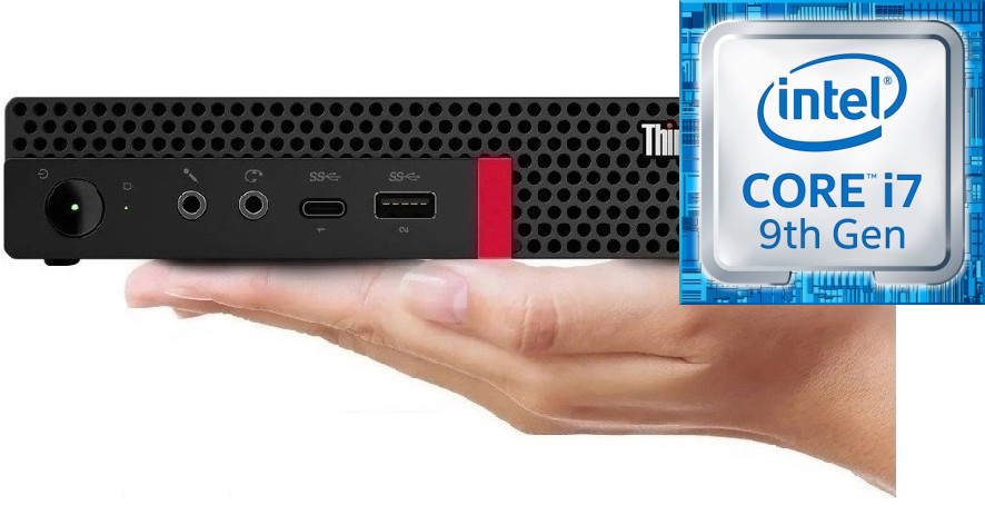 Longan ThinkCentre Mini PC | Core i7-9700 Processor [PMZ] Core™ i7 (9th Generation) [8 Cores, 8 Threads, 3.00 GHz] (32 GB RAM/Intel® Ultra HD 630 Graphics/1 TB SSD Capacity/Windows 11 Pro) Microtower with MS Office image 1