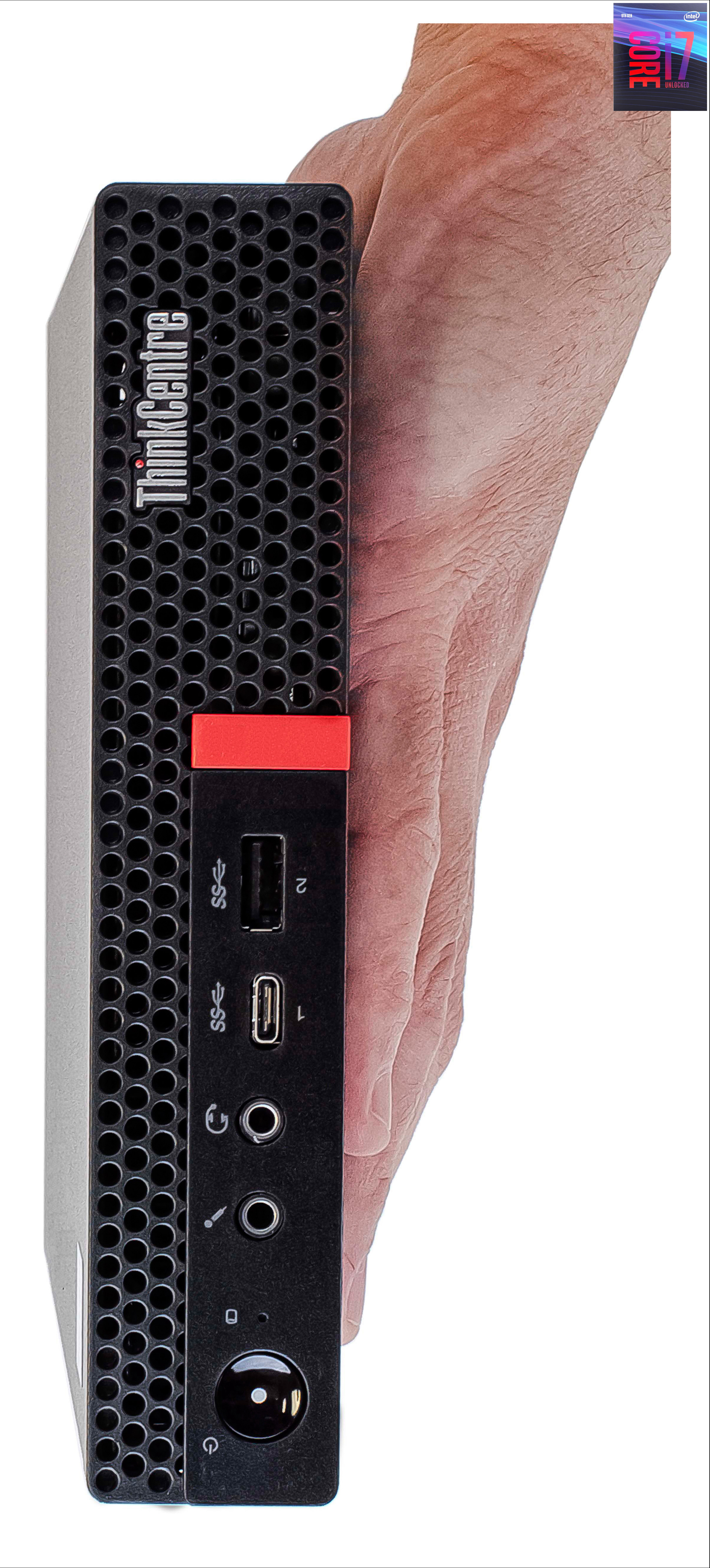 BESTYLISH ThinkCentre Tiny PC | Core™ i7 (9th Gen) [12M Cache, Up to 4.70 GHz] [FDC] Intel Core i7 (9th Gen) [8 Cores, 8 Threads, 3.00 GHz] (32 GB RAM/Integrated Intel® UHD 4K 630 Graphics/1 TB SSD Capacity/Windows 11 Pro) Mid Tower with MS Office image 1