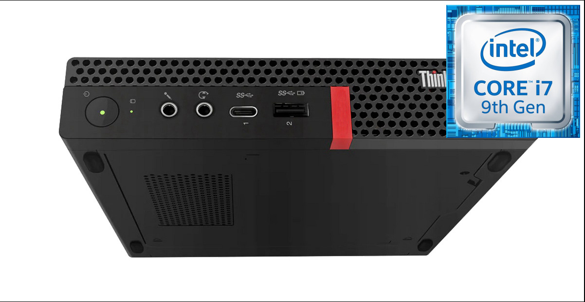 Longan ThinkCentre Mini Desktop | Core™ i7 (9th Gen) Octa-Core [XWJ] Core™ i7-9700 [12MB Cache, Up to 4.70 GHz] (32 GB RAM/Integrated Intel® UHD 4K 630 Graphics/1 TB SSD Capacity/Windows 11 Pro) Mini Tower with MS Office image 1