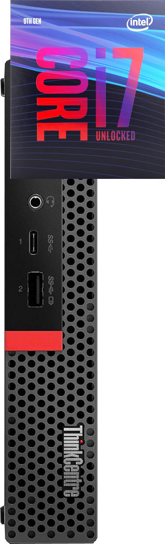 Hayyo Core™ i7 (9th Gen) [12M Cache, Up to 4.70 GHz] | ThinkCentre Tiny PC [LJB] Core i7 (9th Gen) Processor [12MB Cache, Up to 4.70 GHz] (32 GB RAM/Integrated Intel® Ultra HD 4K 630 Graphics/1 TB SSD Capacity/Windows 11 Pro) Microtower with MS Office image 1