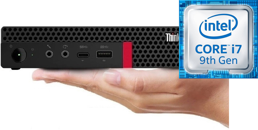 Hayyo Core™ i7 (9th Generation) Processor | ThinkCentre Tiny PC [XTK] Core™ i7-9700 [8 Cores, 8 Threads, 3.00 GHz] (32 GB RAM/Integrated Intel® UHD 4K 630 Graphics/1 TB SSD Capacity/Windows 11 Pro) Gaming Tower with MS Office image 1