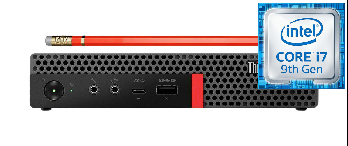 NCS (NIDHI COMPUTER SOLUTIONS) ThinkCentre Tiny Desktop | Core i7 (9th Generation) Processor [PNC] - Windows 11 Pro, Intel H310M, Core™ i7 (9th Gen), 32 GB DDR4, 1024 GB SSD Mini PC image 1